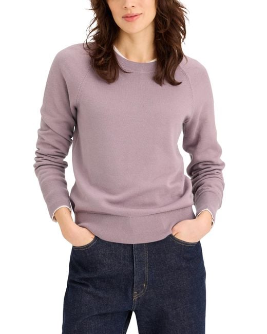 Dockers Purple ® Crewneck Sweater Regular Fit