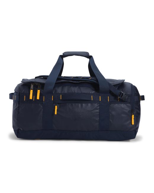 The North Face Blue Base Camp Voyager Duffel—62l for men