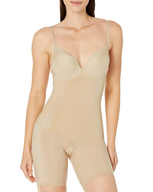 Maidenform S All-in-one With Built-in Bra Shapewear Dms089 All In One in Natural | Lyst