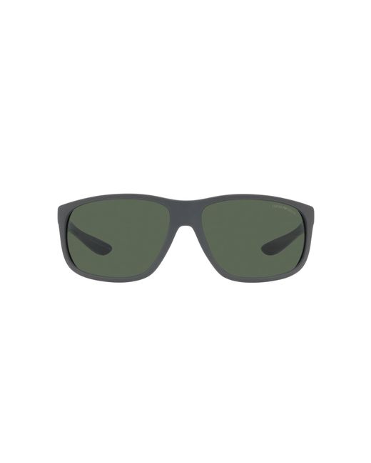 Emporio Armani Green Ea4199u Universal Fit Square Sunglasses for men