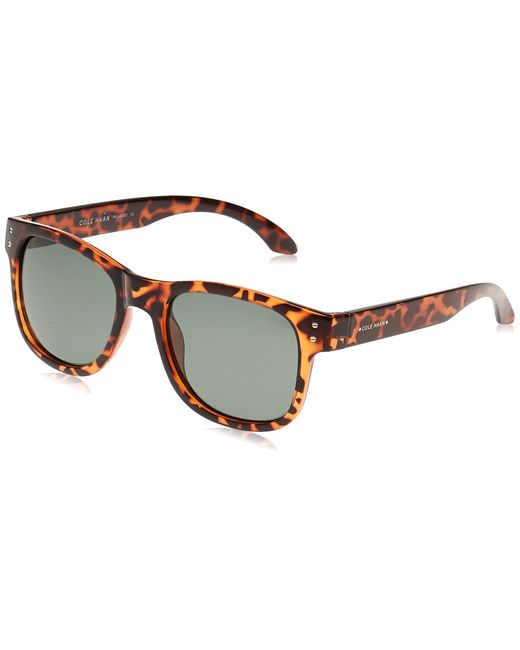 Cole Haan Multicolor Ch8000 Polarized Square Sunglasses for men