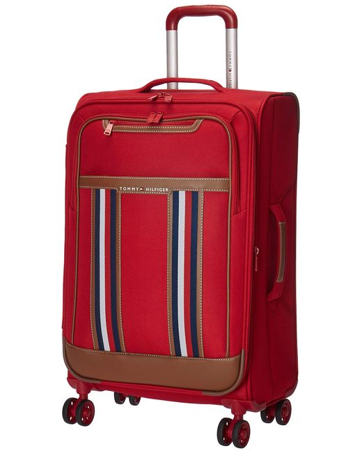 Tommy Hilfiger Red Hardside Upright Luggage Set