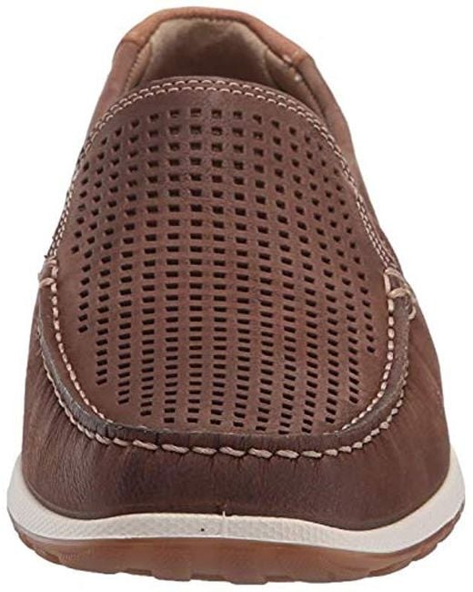 ecco moccasin olive