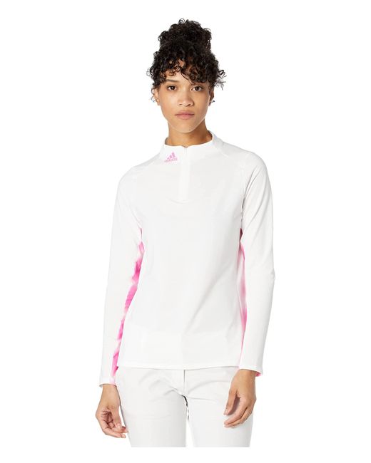 Adidas White Golf Heat.rdy Long Sleeve T-shirt