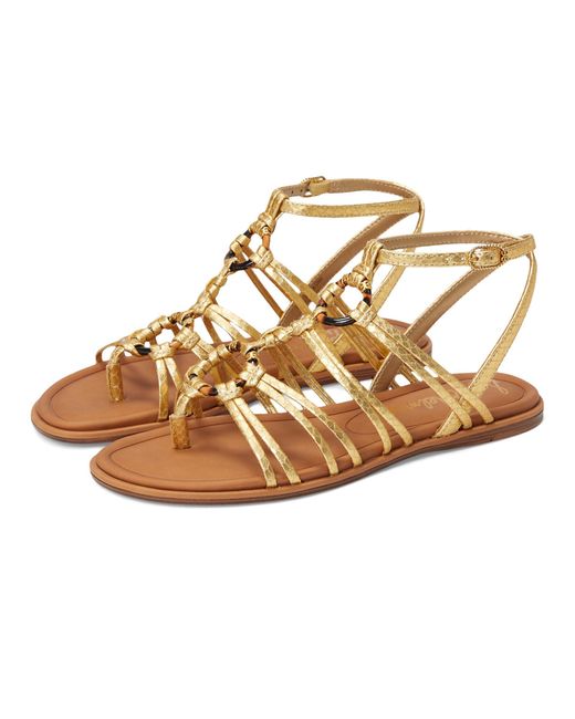 Sam Edelman Metallic Raye Sandals, Rubber