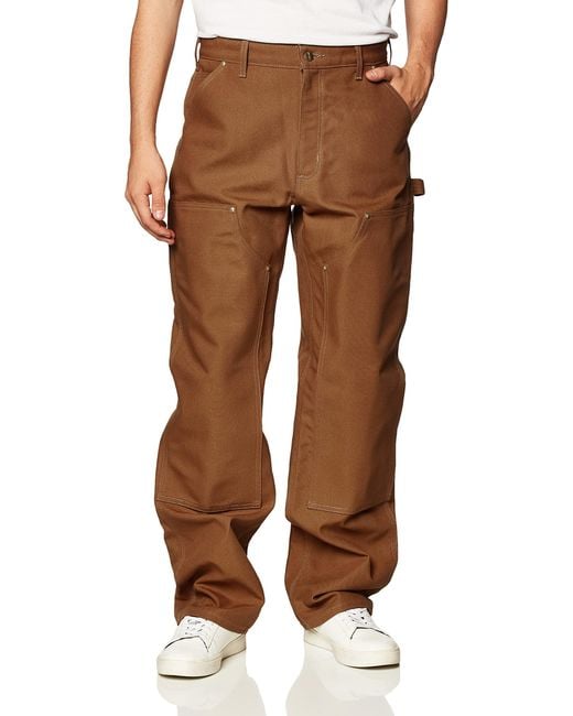 Carhartt Cotton Loose Fit Firm Duck Doublefront Utility Work Pant