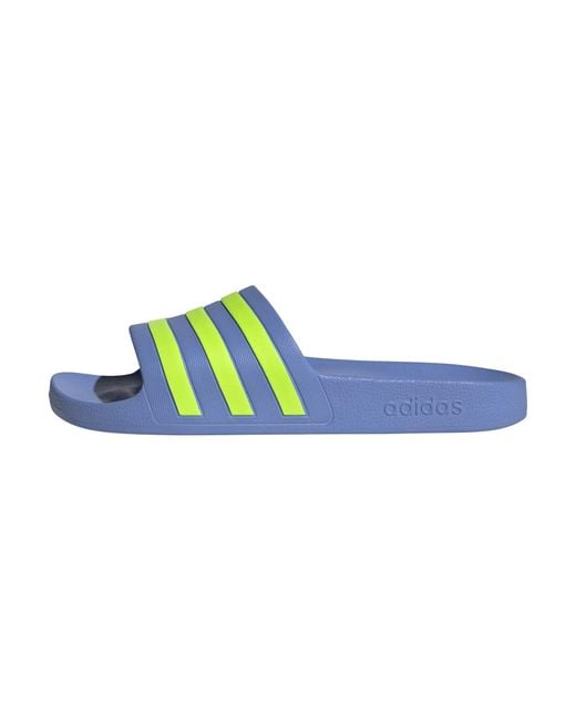Adidas Blue Adilette Aqua Slide Sandal
