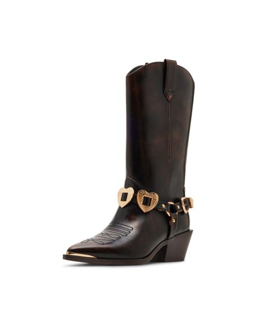 Madden Girl Black Sweethart Western Boot