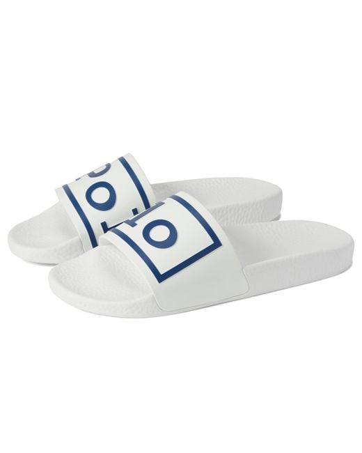 Polo Ralph Lauren Blue S Slide Sandals