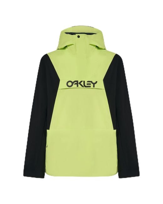 Oakley Green Thermonuclear Protection Tbt Insulated Anorak Jacket for men