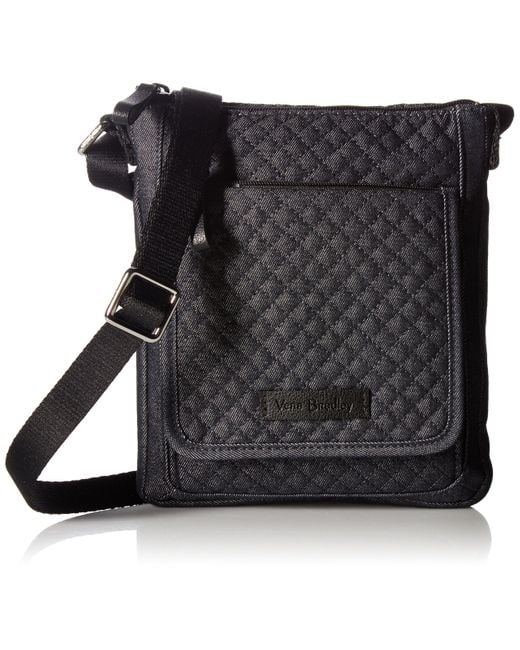 Vera Bradley Cotton Mini Hipster Crossbody Purse With Rfid Protection