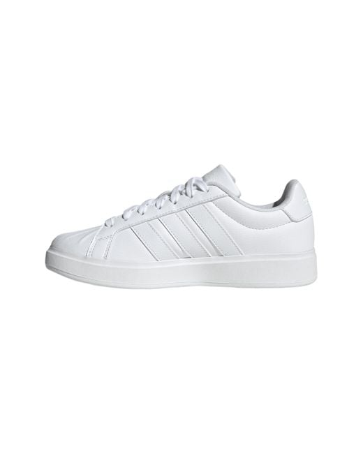 Adidas White Streetalk Sneaker