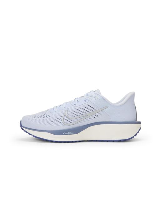 Nike White Quest 6 Road Running Shoes