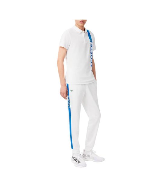 Lacoste Blue Technical Capsule Colorblock Trackpants for men