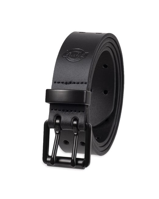 Dickies Black Casual Double Prong Belt for men