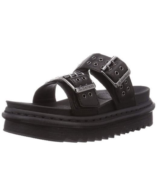 dr martens myles two strap flat sandals