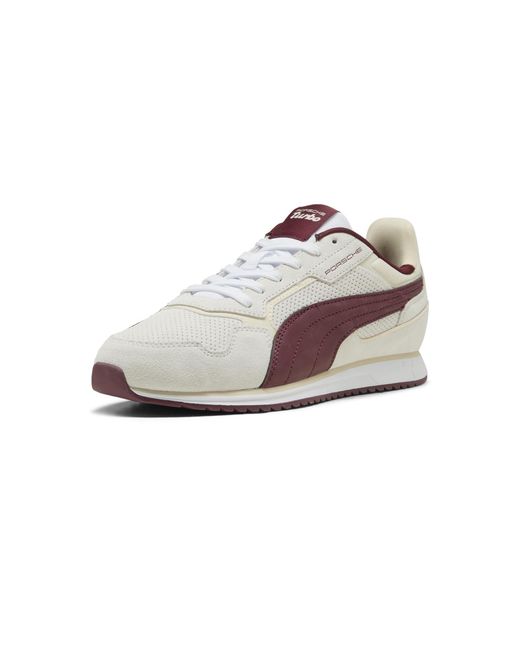 PUMA White Porsche Legacy Softride St Miler Shoes Sneaker for men