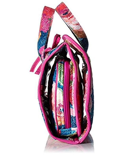 Vera Bradley Iconic Hanging Travel Organizer, Signature Cotton Save