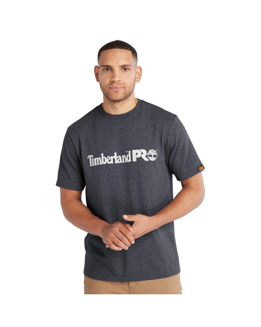 Timberland Blue Core Linear Logo Short-sleeve T-shirt