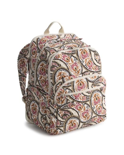 Vera Bradley Multicolor Premium Cotton Xl Bancroft Backpack