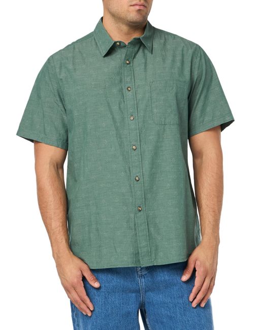 Pendleton Green Short Sleeve Colfax Shirt for men