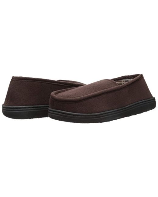 Perry Ellis Mens Memory Foam Clog Slipper Coral Fleece or Microsuede Gift Boxed