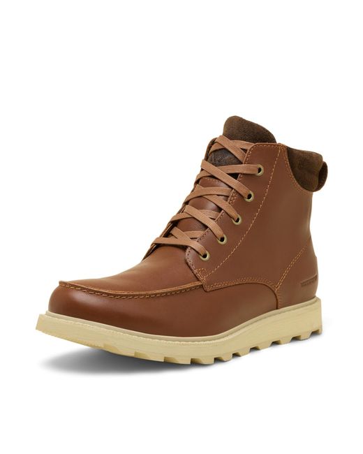 Sorel Brown Madson Ii Moc Toe Waterproof Fashion Boot for men