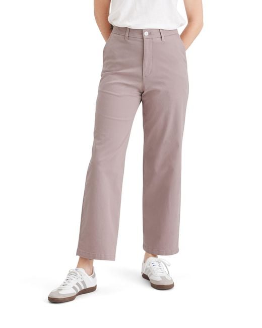 Dockers Pink Straight Fit Weekend Chino Pants,
