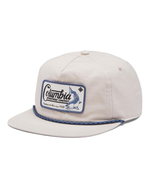 Columbia Metallic Ratchet Strap Snap Back Hat