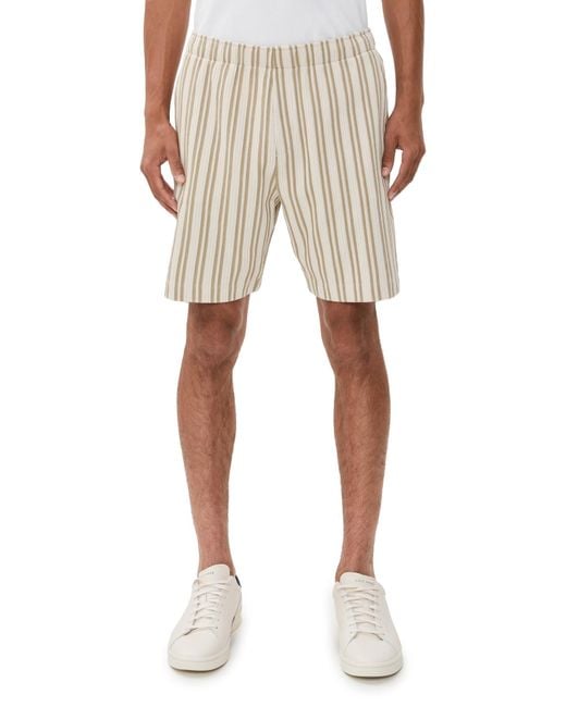 Vince Natural Jacquard Stripe Short for men