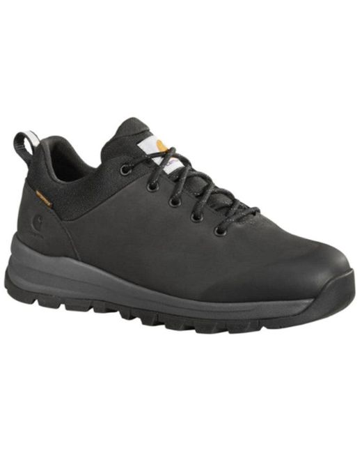 Carhartt Black S Outdoor Wp 3" Alloy Toe Work Shoe Hiking Boot
