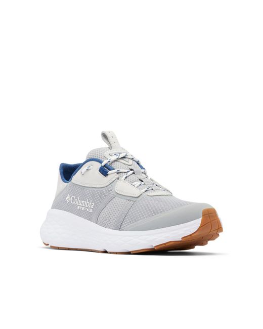 Columbia White S Pfg Castback Tc Slip On Boat Shoe for men