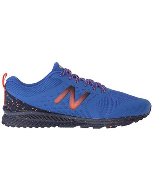 New Balance Synthetic Nitrel V1 Fuelcore Trail Running Shoe in Blue for ...