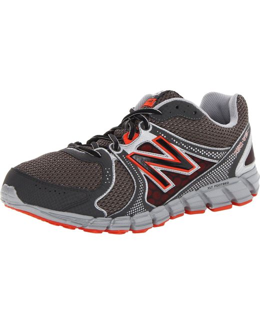 New Balance 750 V2 Running Shoe in Grey/Orange (Gray) for Men | Lyst