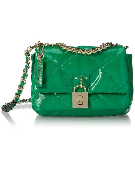 Steve Madden Terrap Quilted Crossbody in Green Lyst