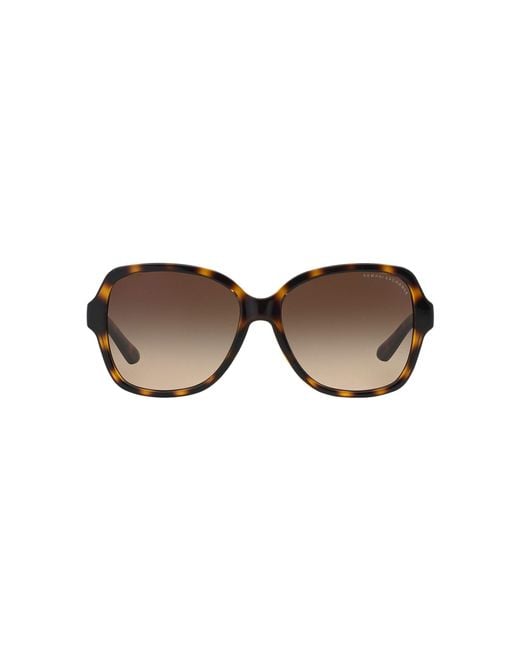 Emporio Armani Black A|x Armani Exchange Ax4029s Oval Sunglasses