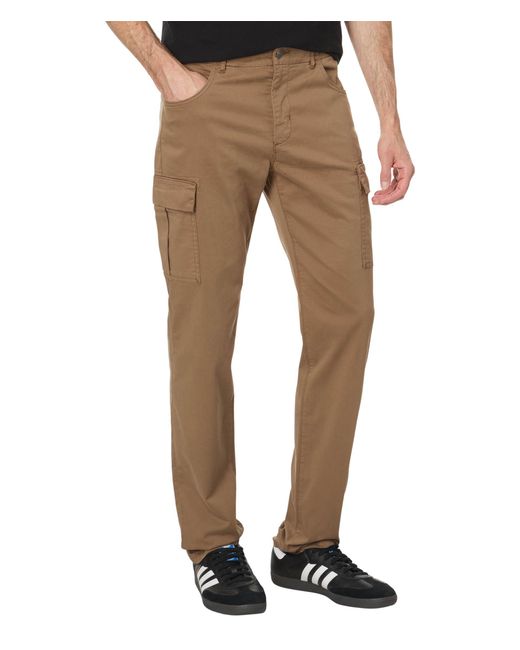 PAIGE Natural Ronin Stretch Sateen Cargo Pant for men