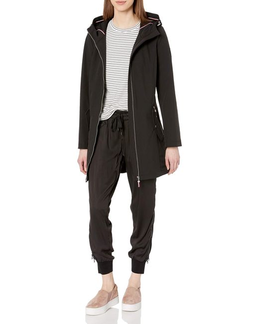 plain black soft shell jacket