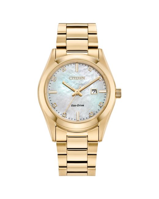 Citizen Metallic Ladies Eco-drive Sport Luxury Sport Watch