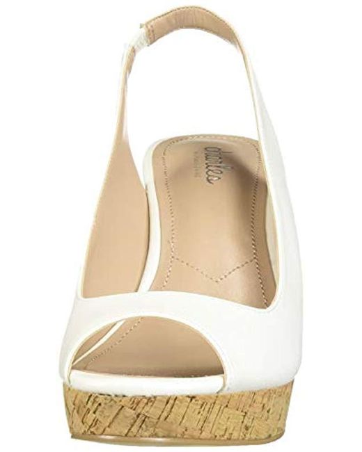 leandra slingback wedge