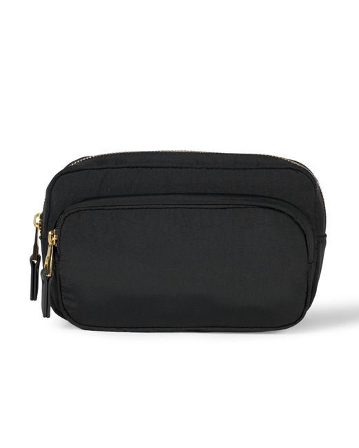 Amazon Essentials Black Nylon Bum Bag