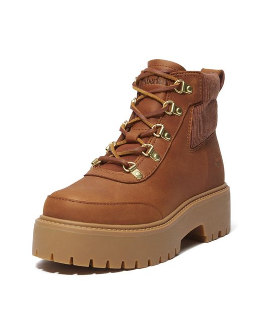 Timberland Brown Stone Street Mid Lace Up Boot