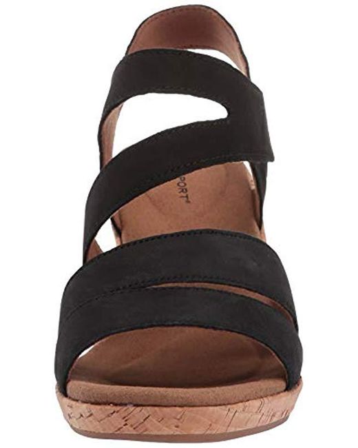 rockport briah asym strappy sandal