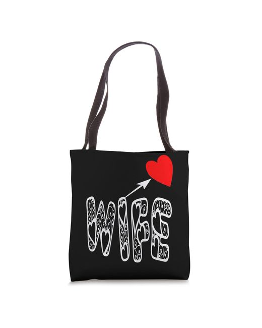 Perry Ellis Love Figure Wifes Valentines Day Hearts Retro Vintage Tote