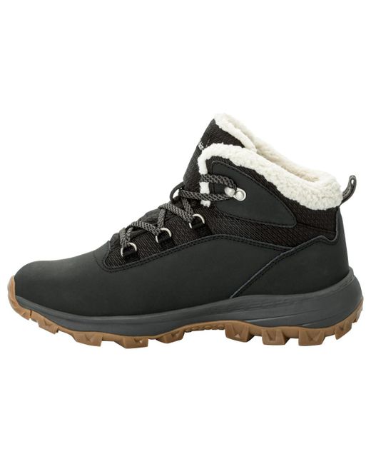 Jack Wolfskin Black Everquest Texapore Mid W Outdoor Boots