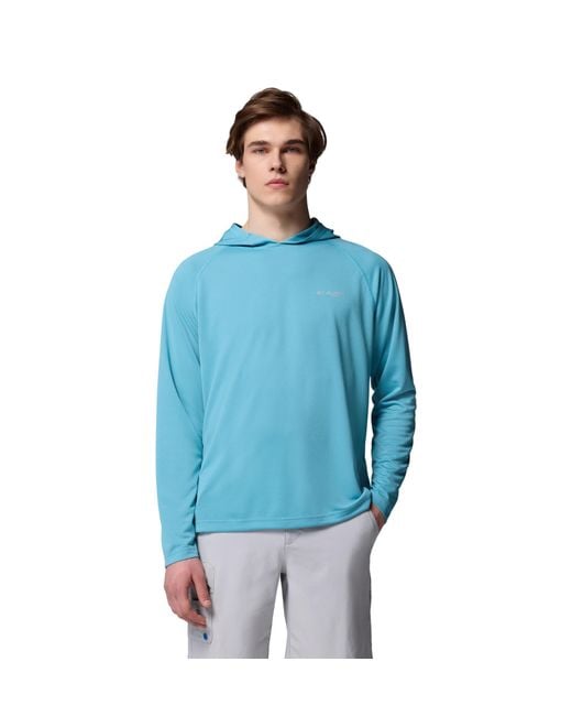 Columbia Blue S Pfg Solar Stream Hoodie for men