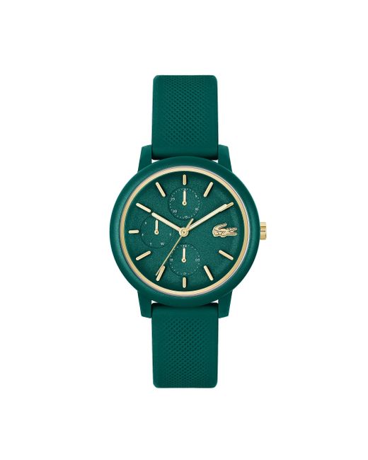 Lacoste Green .12.12 Multifunction Watch Collection: A Contemporary Elegance In Monochrome