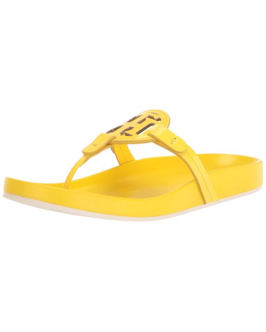 Tommy Hilfiger Relina Sandal in Yellow | Lyst