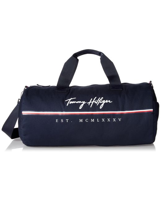 Tommy Hilfiger Blue York Duffle Bag for men