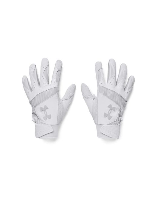 Under Armour White Yard 9 Baseball Gloves, for men